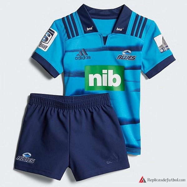 Camiseta Blues Niño Primera equipación 2018 Azul Rugby